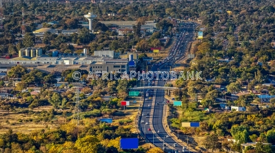 Botswana busy road