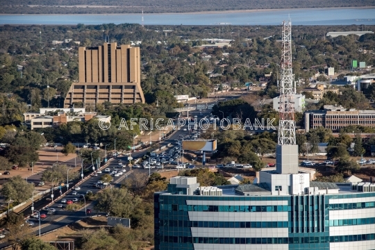 Botswana busy road