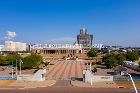 CBD Gaborone 3 digkosi monument