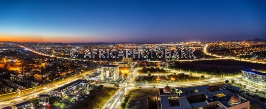 Gaborone by night