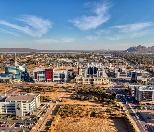 Gaborone by night