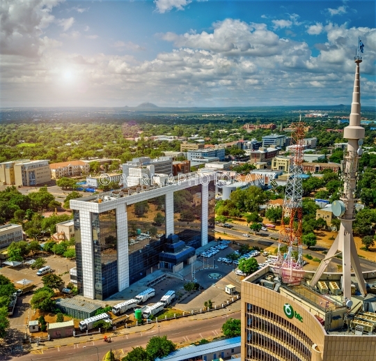 Gaborone cityscape