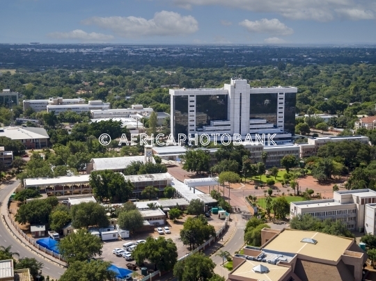 Main mall, Gaborone, Botswana