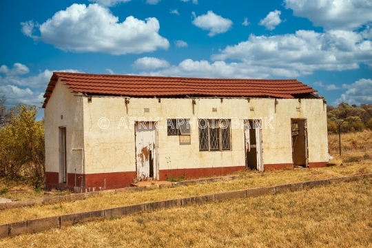 ruined house